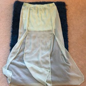 Express Sheer Skirt
